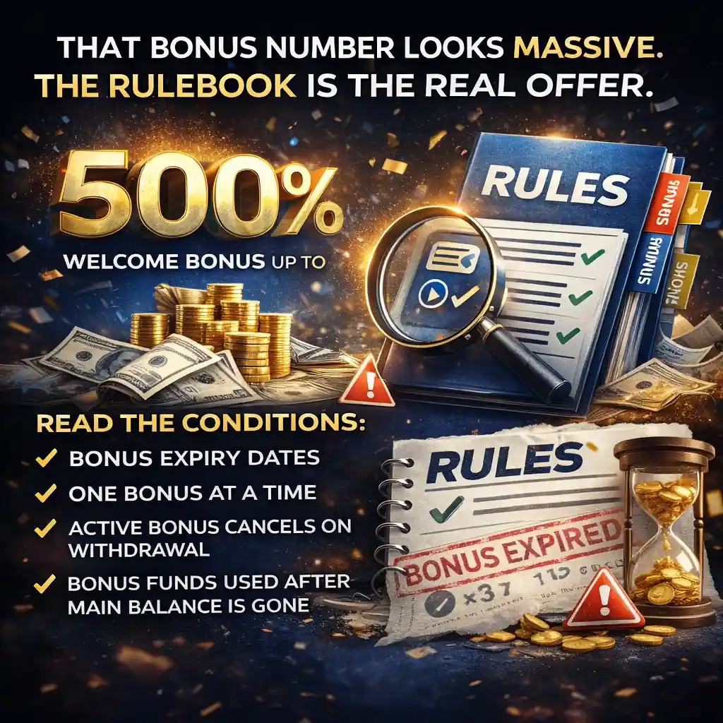 That Bonus Number Looks Massive. The Rulebook Is the Real Offer.