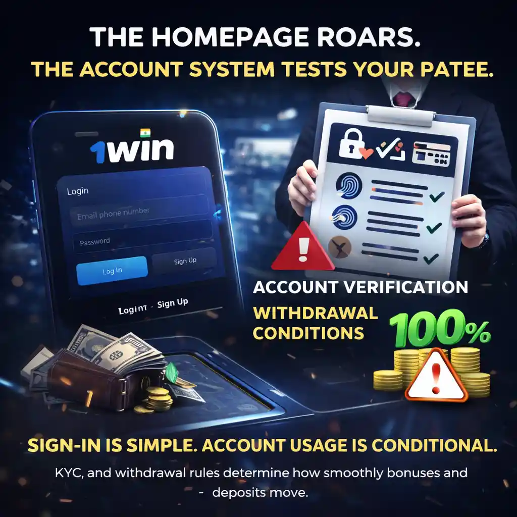 The Homepage Roars. The Account System Tests Your Patience.