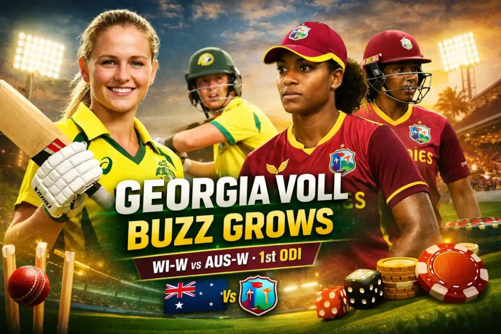 Georgia Voll Buzz Grows Before WI-W vs AUS-W 1st ODI