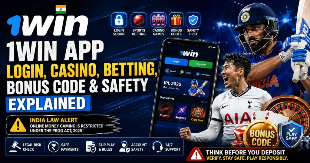 1win App Login, Casino, Betting, Bonus Code & Safety Explained
