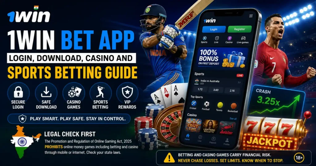 1win Bet App Login, Download, Casino and Sports Betting Guide